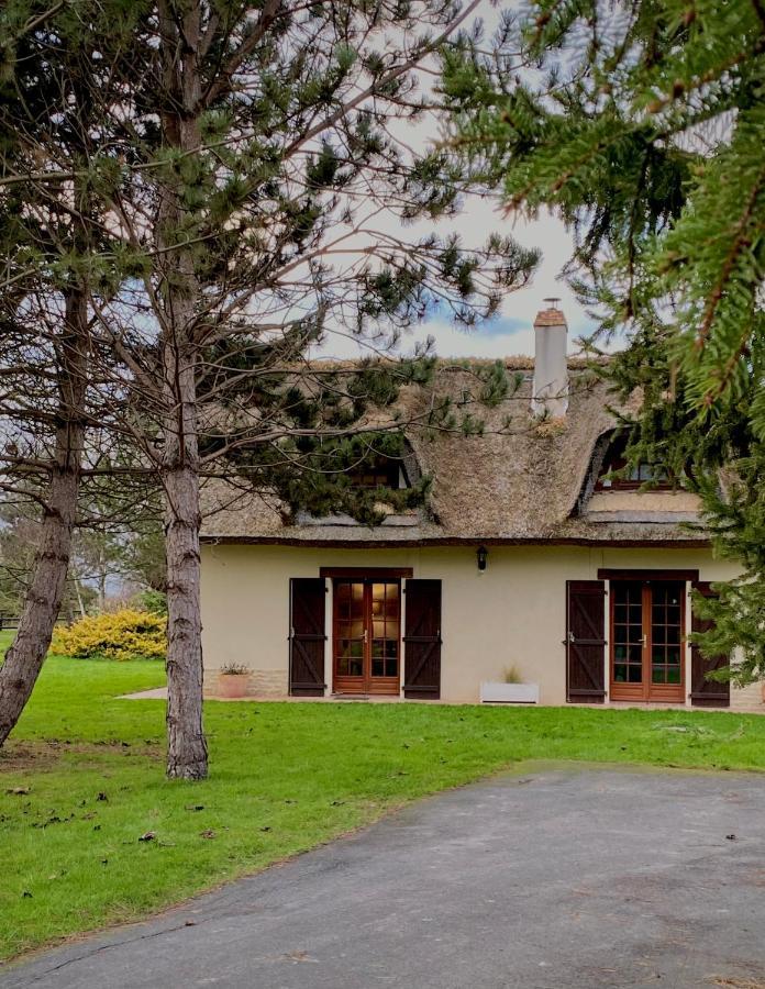 Maison Traditionnelle Normande Avec Piscine Hotot-en-Auge Bagian luar foto