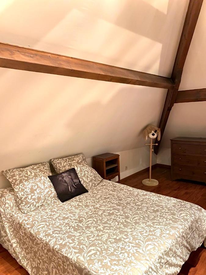 Maison Traditionnelle Normande Avec Piscine Hotot-en-Auge Bagian luar foto